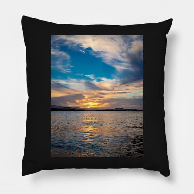 SUNSETS AND SUNRISES Pillow by anothercoffee