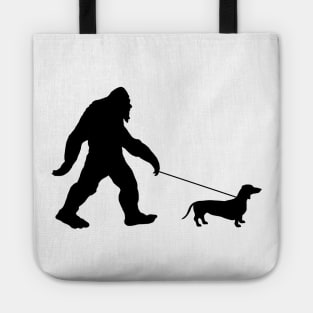 Bigfoot Walking Dog Tote