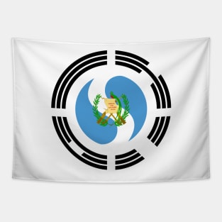 Korean Guatemalan Multinational Patriot Flag Series Tapestry