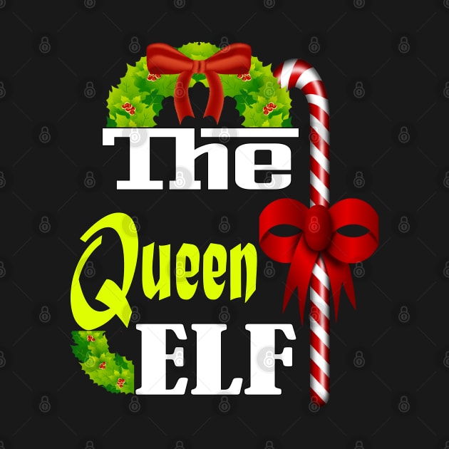 Christmas Queen Elf Family Funny Gift Pajama Christmas by Emma-shopping