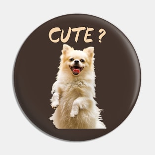 Cute dog T-Shirt Pin