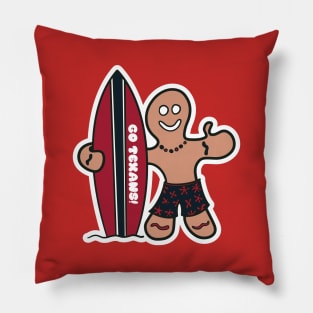 Surfs Up for the Houston Texans! Pillow