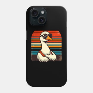 Silly Goose in Sunglasses Pun Meme Pool Funny Goose Phone Case