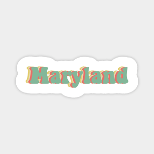 Maryland 70's Magnet