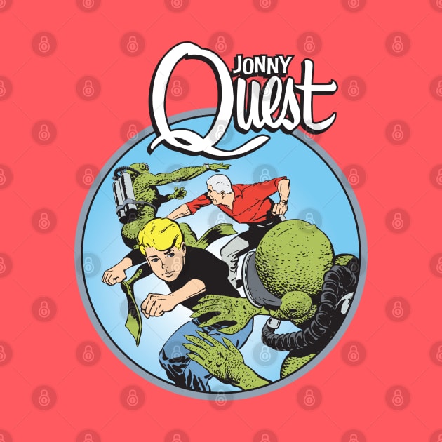 Jonny Quest - Lizard Men by Chewbaccadoll