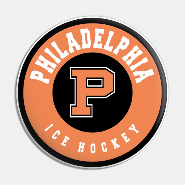 Philadelphia ice hockey Pin by BVHstudio