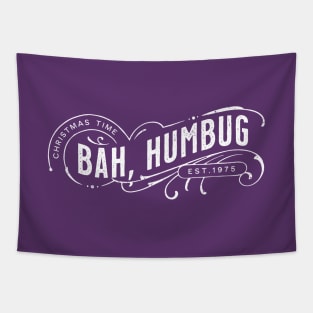 Bah Humbug! to Christmas Season Tapestry