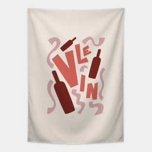 Le Vin French Wine Tapestry