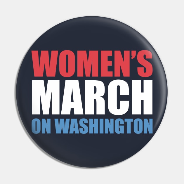 Women's March On Washington Pin by aekaten