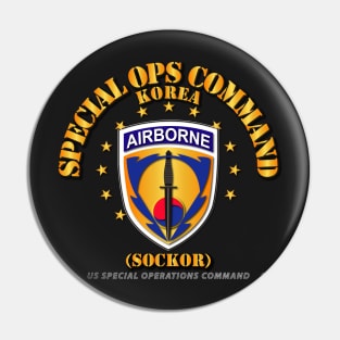 Special Operations Command, Korea Pin