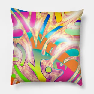 Light flower purpple Pillow