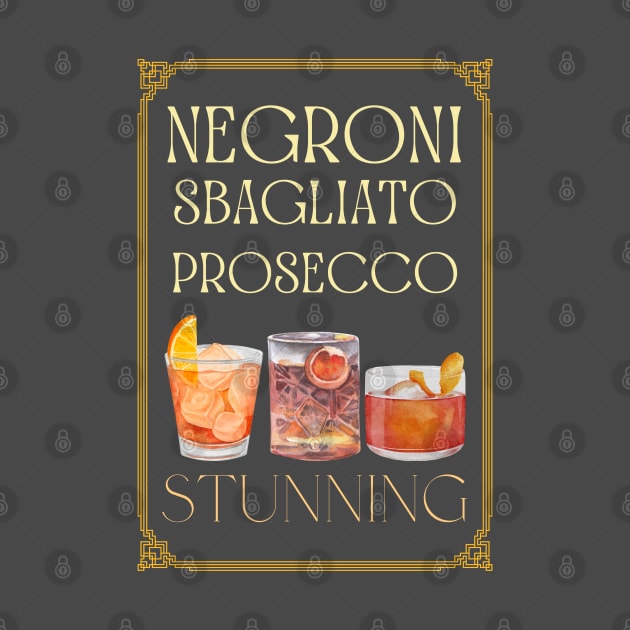 negroni sbagliato with prosecco in it by Moonwing