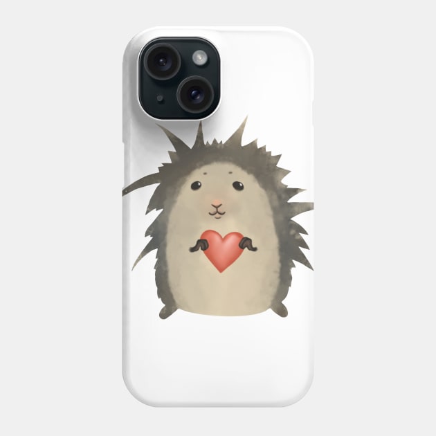 Hedgehog Phone Case by kozinoart