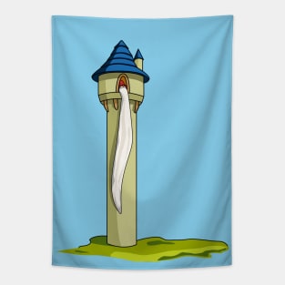 Gnomepunzel's Tower of Whimsy Tapestry