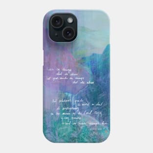 Colossians 3-  Seek The Things That Are Above Phone Case