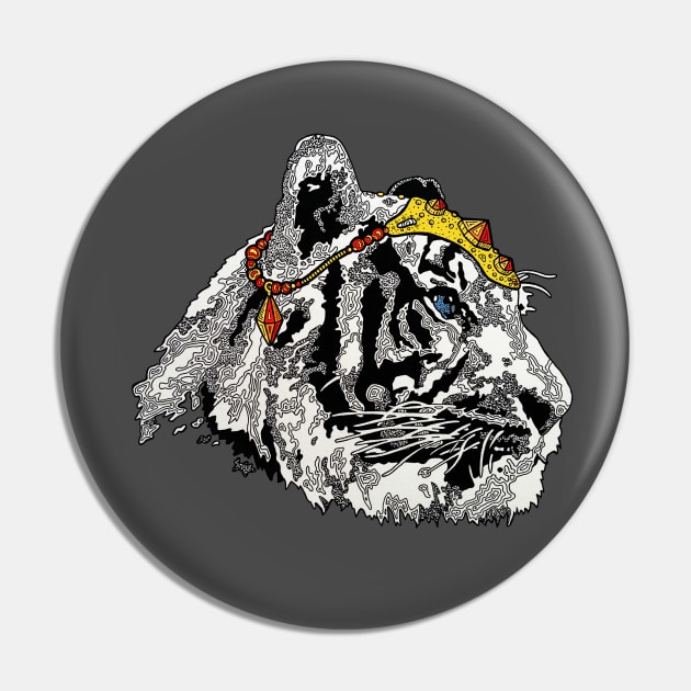 Spirit Animal, Tiger Illustration Pin by bblane