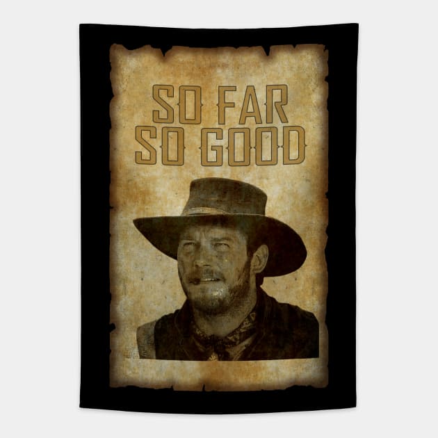 So Far So Good Tapestry by BigOrangeShirtShop