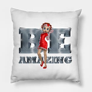 Amazing Girl Pillow