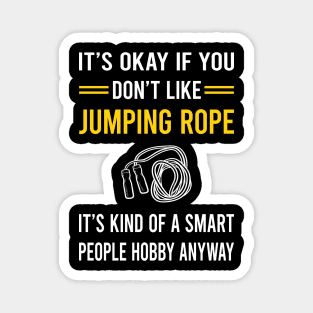 Smart People Hobby Jump Jumping Rope Rope Skipping Magnet