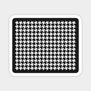 abstract black white geometric Magnet