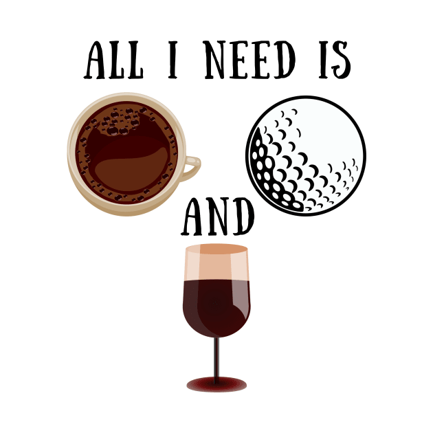 coffee golf wine by IOANNISSKEVAS