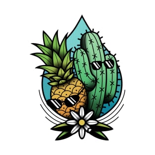 pineapple and cactus T-Shirt