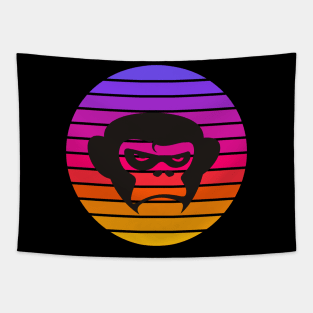 monkey bored face Tapestry