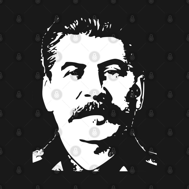 Josef Stalin Minimalistic Pop Art by Nerd_art