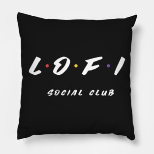 Lo-fi Social Club Pillow