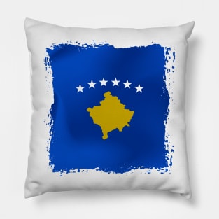 Kosovo Artwork Pillow