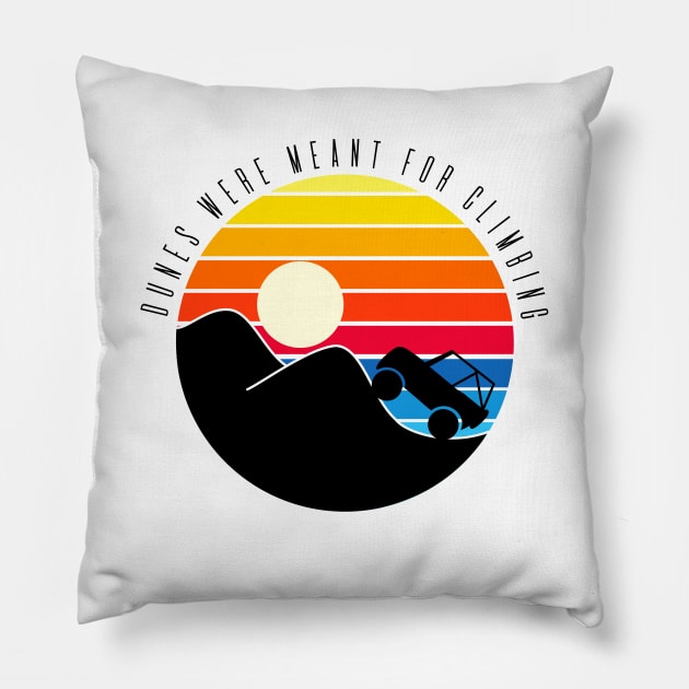 Dune Buggy Pillow by Megan Noble