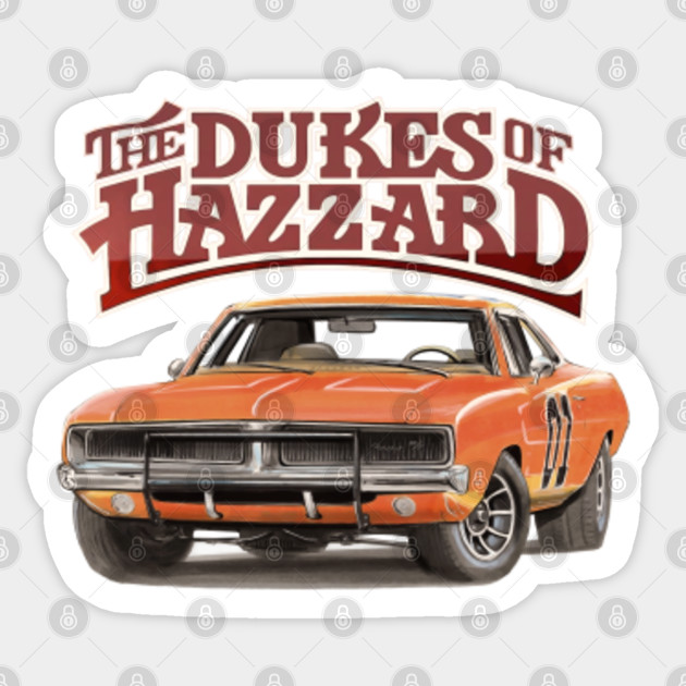 The Dukes of Hazzard - General Lee - Dukes Of Hazzard - Sticker