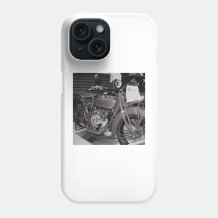 The old Indian bike Phone Case