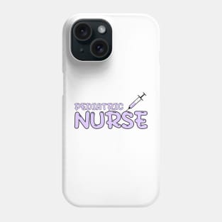 Pediatric Nurse Purple Phone Case