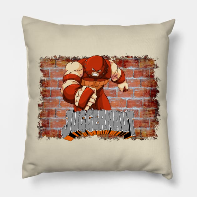 Juggernaut! Pillow by GalacticComics