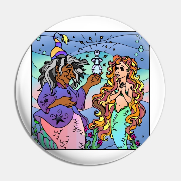 Mermaids 76 (Style:2) Pin by luminousstore