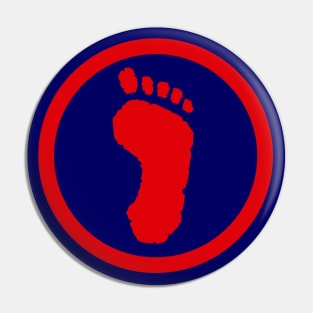 Foot clan logotype Pin