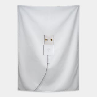USB Cable Tapestry