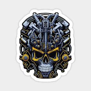 Mecha Skull S03 D61 Magnet