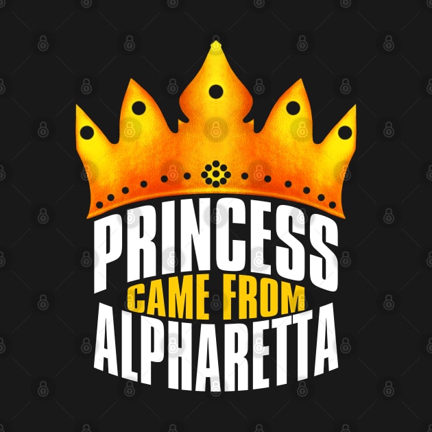 Princess Came From Alpharetta, Alpharetta Georgia by MoMido