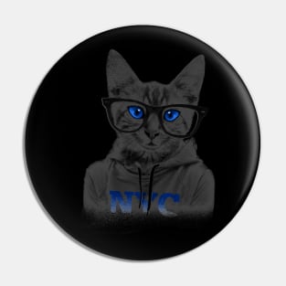 Cool cat Pin