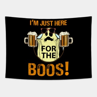 Halloween Ghost Shirt Funny Beer Costume T Shirt Gift Idea Tapestry