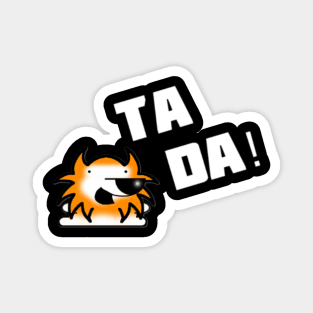 Rusty Ta-Da! Shirt Magnet