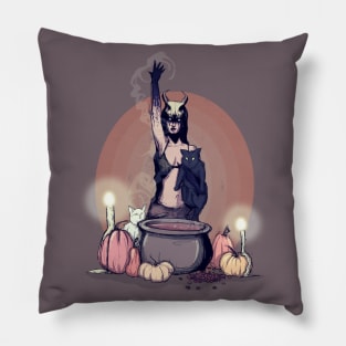 Coffee Witch Pillow