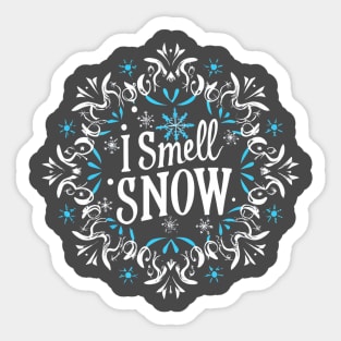 I Smell Snow Gilmore Girls' Sticker