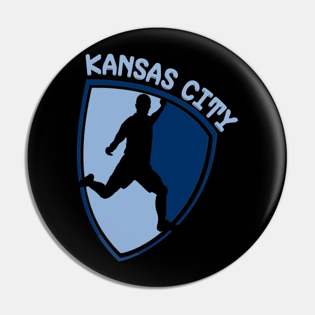 Kansas City Soccer Pin by JayD World