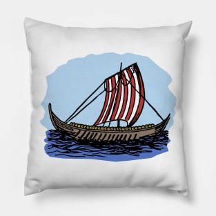 Viking Ship Pillow