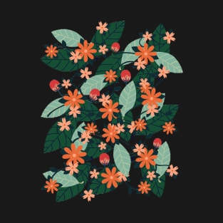 Flower and leaves 8 T-Shirt