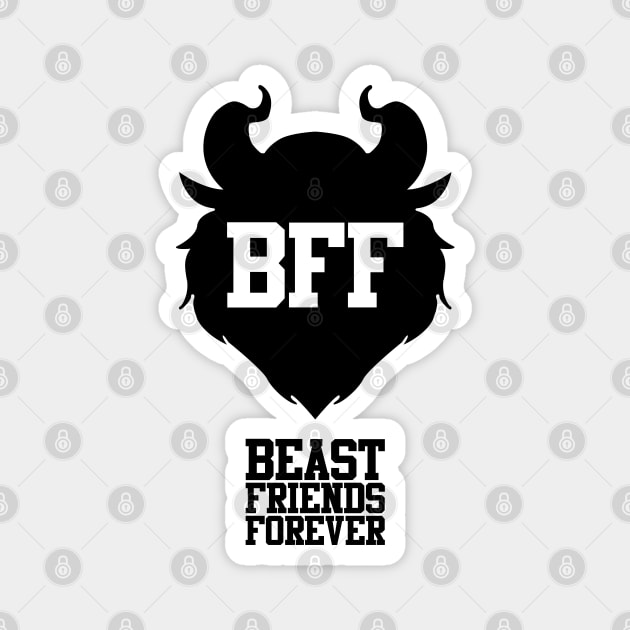 Beast Friends Forever Magnet by fashionsforfans