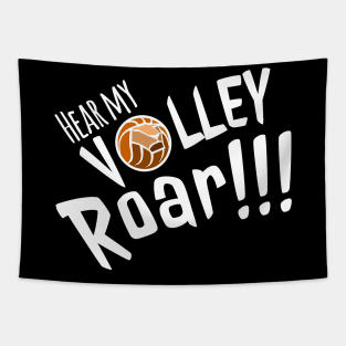 Volleyball Lion Designer Shirt Tapestry